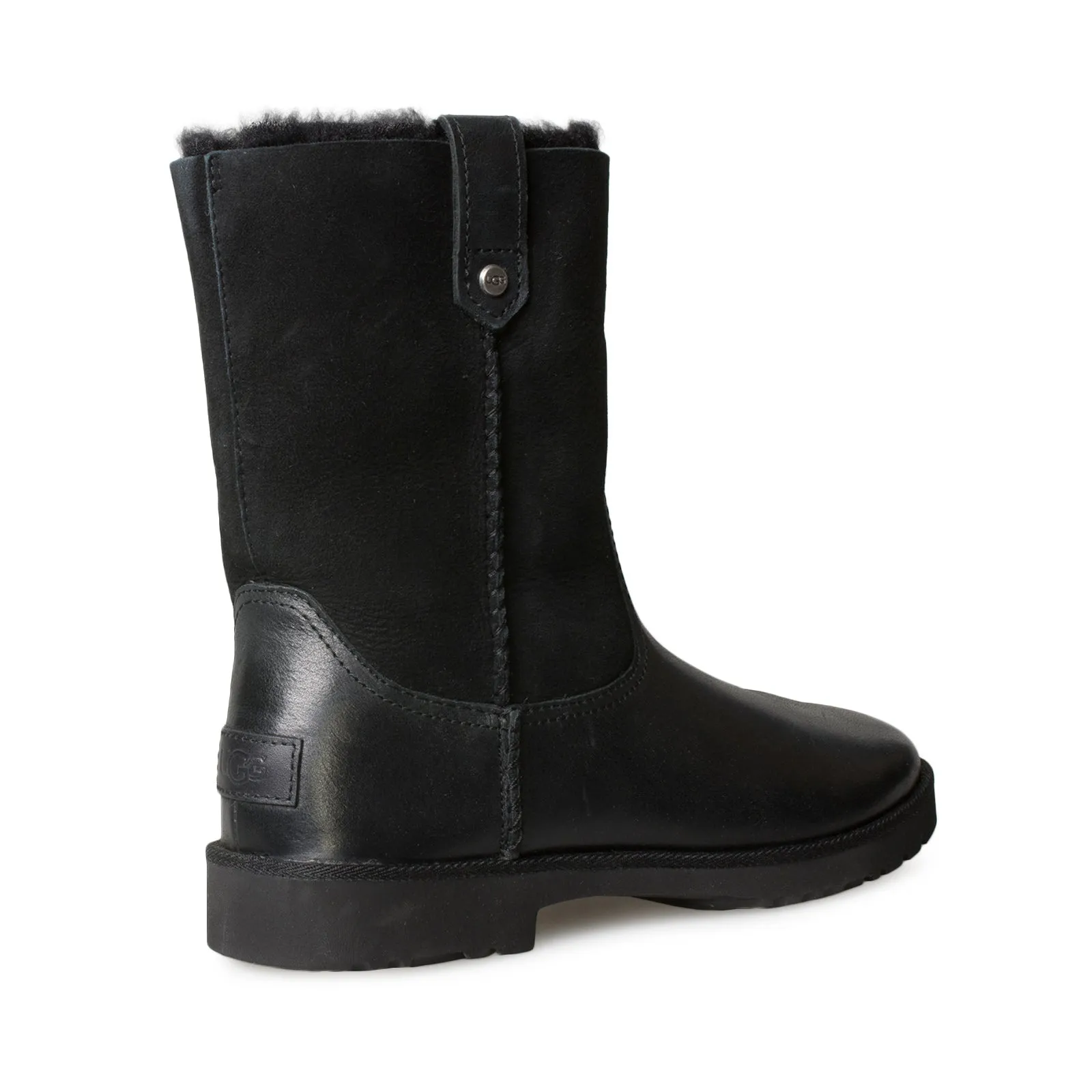 UGG Romely Short Black Boots - Women's