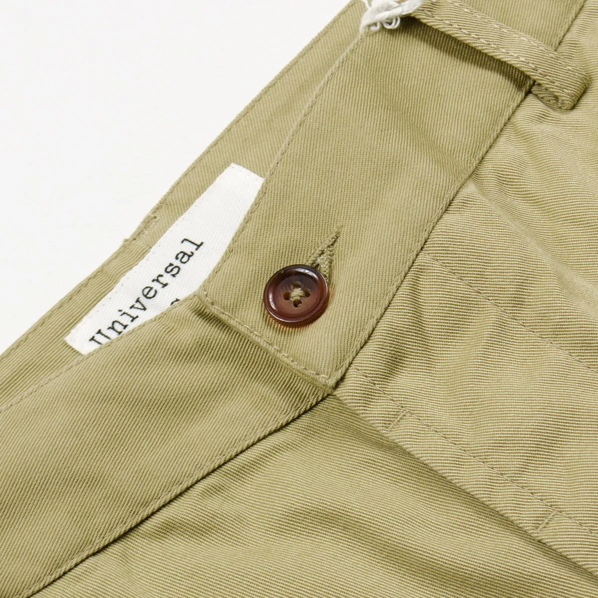 Universal Works - Deck Short UW Twill - Sand