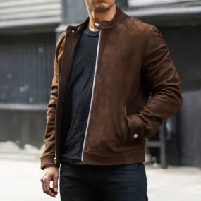 [W] Racer Jacket | Tobacco