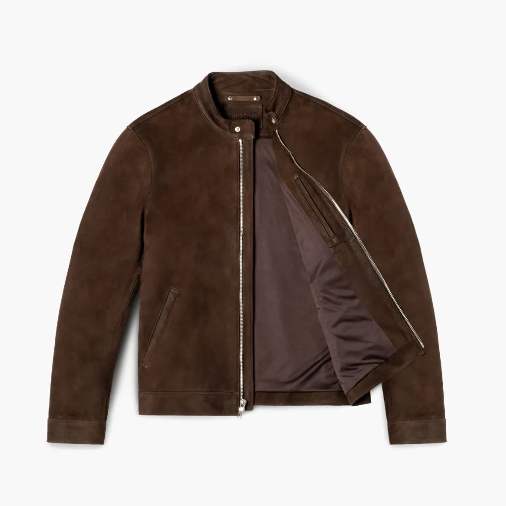 [W] Racer Jacket | Tobacco